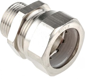 Фото 1/2 SCBCM0404-RS, Adapter, Conduit Fitting, 20mm Nominal Size, M20, Brass