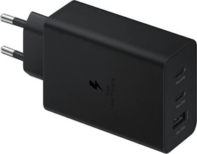 Фото 1/4 Сетевое зарядное устройство Samsung EP-T6530 черный (EP-T6530NBEGEU)