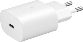 Фото 1/10 Сетевое зарядное устройство Samsung EP-TA800 с кабелем Type-C-Type-C 1м Белый (EP-TA800XWEGWW)