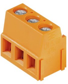 1716090000, Wire-To-Board Terminal Block, THT, 5.08mm Pitch, Right Angle, Screw, Clamping Yoke, 3 Poles