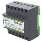 PSS50N/230/12V, Трансформатор: сетевой, 50ВА, 230ВAC, 12В, DIN, IP30, Кл.изоляции: B