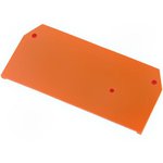 281-329, End and intermediate plate - 2.5 mm thick - orange