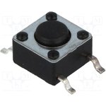 1301.9314, Tactile Switches SHORT TRAVEL SWITCH 6X6, 4.3MM