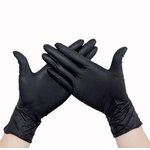 Перчатки нитриловые Black 100 шт./уп. размер M, 3740/M