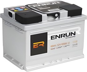 Аккумулятор ENRUN Standart 60 А/ч Обратная R+ 242x175x190 EN600 А