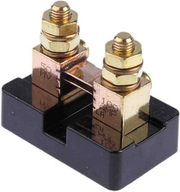 Фото 1/4 3020-01099-0, Brass-Ended Shunt, 100 A Max, 50mV Output, ±0.25 % Accuracy