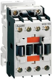 BF1801A110, Contactor, 110 V ac Coil, 3-Pole, 18 A, 10 kW, 1NC