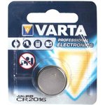 Батарейка Varta (CR2016, 1 шт)