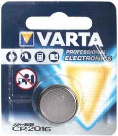 Батарейка Varta (CR2016, 1 шт)