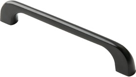 Ручка-скоба, 128 мм, матовый черный S-2627-128 BL