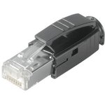 1963590000, Industrial Connector RJ45 Plug CAT6a Straight