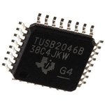 TUSB2046BVF, Приемопередатчик USB на 12 Мбит/с с дополнительным последовательным ...