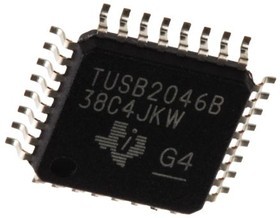 TUSB2046BVF, Приемопередатчик USB на 12 Мбит/с с дополнительным последовательным интерфейсом EEPROM