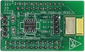 CYBLE-014008-EVAL, Bluetooth Development Tools - 802.15.1 EZ-BLE PSoC Eval Board