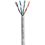 Кабель витая пара U/UTP 5e кат. 4 пары Filum FL-PF-5E-UUTP4- 24AWG-PVC-305-GY ...