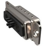 DC8W8SA00LF, DW 8 (Power) Way Cable Mount D-sub Connector