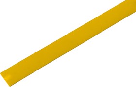 Фото 1/2 21-3002, Трубка термоусаживаемая ТУТ нг 13,0/6,5мм, желтая, упаковка 50 шт. по 1м