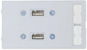 39500020093, Panel Mount, Socket Type A 2.0 USB Connector