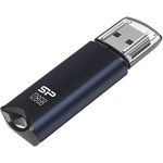 Флешка USB Silicon Power Marvel M02 128ГБ, USB3.0, синий [sp128gbuf3m02v1b]