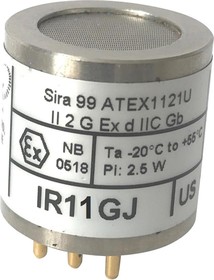 Фото 1/3 IR11GJ, Gas Detection Sensor, Carbon Dioxide, 0-5%, Non-dispersive Infrared (NDIR), IR11 Series, 19mm
