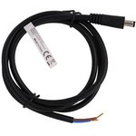 RND 205-01287, DC Connection Cable, 2.1x5.5x9.5mm Plug - Bare End, Straight, 1m ...