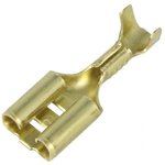 5-160506-1, Quick Disconnect Terminal 15-20AWG Brass RCP 21.2mm Box
