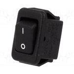 MR5-110-F5-BBW-2, ROCKER; SPST; Pos: 2; ON-OFF; 3A/250VAC; black; none; 20m?; UL94V-2