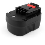 Аккумуляторная батарея (аккумулятор) TopOn для электроинструмента Black & Decker ...