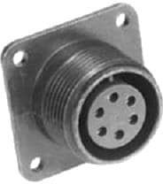 MS3102C14S-6P, Circular MIL Spec Connector RECEPTACLE
