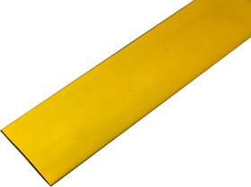 Фото 1/4 23-5002, Трубка термоусаживаемая ТУТ нг 35,0/17,5мм, желтая, упаковка 10 шт. по 1м