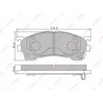 BD-5101, BD-5101 Колодки тормозные LYNXauto