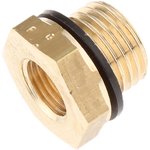 0168 13 10, Brass Pipe Fitting, Straight Threaded Reducer ...