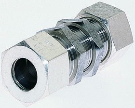 Фото 1/2 1816 10 00, Stainless Steel Pipe Fitting, Straight Coupler