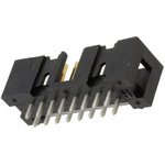 1761681-6, AMP-LATCH Series Straight Through Hole PCB Header, 16 Contact(s) ...