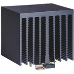 HS122DR, DIN Rail Relay Heatsink for use with 1 or 2 single or dual SSR