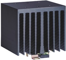 HS122DR, DIN Rail Relay Heatsink for Use with 1 or 2 single or dual SSR