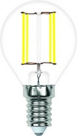 Светодиодная лампа LED-G45-4W/ 4000K/E14/CL/SLF UL-00008313