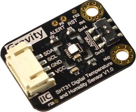 Фото 1/6 SEN0334, Digital Temperature and Humidity Sensor, Gravity, SHT31-F, Arduino/micro: bit/ESP32 Boards