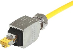 Фото 1/2 09352250401, RJ45 CONNECTOR, PLUG, 1PORT, CABLE