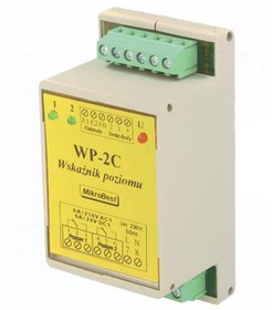 Фото 1/2 WP-2C, Модуль: реле контроля уровня, уровень проводящей жидкости, DIN