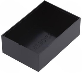 Фото 1/3 G453015B, (45х30х15мм), Корпус черного цвета из пластика под заливку компаундом, крышка возможна