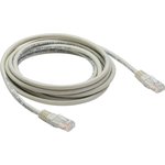 15992009, Male RJ45 to RJ45 Ethernet Cable, Grey, 3m