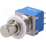 FC71102, Pushbutton Switch 3PDT Standard Panel Mount, Rear