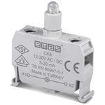 The block contact of the backlight with a white LED is 12-30 VAC. and fasting ...
