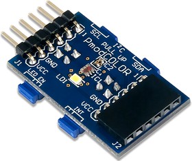 Фото 1/6 410-348, Pmod COLOR: Color Sensor Module I2C, SPI Expansion Module