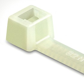 111-01627 T40R-PA66HS-NA, Cable Tie, Inside Serrated, 175mm x 4 mm, Natural Polyamide 6.6 (PA66), Pk-100