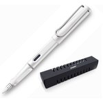 Ручка перьевая LAMY 019 safari, Белый, F, 4000226