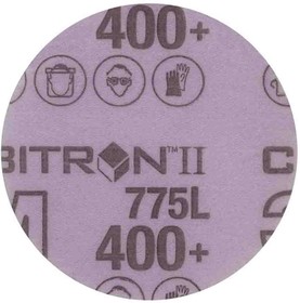 05056, Cubitron™ II Ceramic Sanding Disc, 150mm, P400 Grit, 775L, 50 in pack