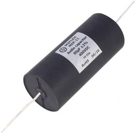 Фото 1/2 MKP-11 80U 450VDC, Конденсатор: полипропиленовый, 80мкФ, 400ВDC, ±2%, -25-85°C, 0,003