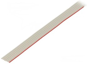 Фото 1/2 09180067001, Flat Ribbon Cable, 6-Way, 1.27mm Pitch, 30m Length